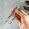 Colher de Aço Inoxidável 304, Colher para Suplemento Alimentar Infantil, Louça Fofa com Desenho de Rosto Sorridente, Conjunto Doméstico, Colher de Arroz, Garfo de Frutas