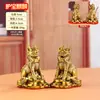 Artesanía de Latón Guardián Qilin Colgante Bagua Qilin Lingote Bagua Qilin Regalo Qilin Trae Fortuna Adorno Feng Shui