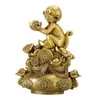 Decoración de mono cornucopia de dinero mono Mono Dorado Fortuna mascota del zodiaco doce mono decoración de manualidades Mono de Cobre
