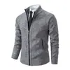 Chaqueta Talla Grande Hombre 2025 Cárdigan Casual para Hombre Otoño e Invierno Chaqueta Cálida para Hombre Moda Cuello Alto Suéter para Hombre Exportación