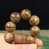 Pequeño agujero agarwood natural de Vietnam (blanco) pulsera de cuentas puesto de pulseras suministro de joyería