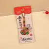 Chaveiros de Carro Estilo Nacional Chinês Chaveiros de Liga de Zinco Charms de Bolsa Tecidos à Mão Pingentes Presentes para Carros Novos Dropshipping