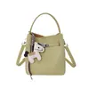 2026 Nueva Moda Transfronteriza Bolso Cruzado Simple Bolso Cubo Versátil Bolso de Mano Estilo Coreano Bolso de Hombro