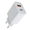Cargador Estándar Europeo Pd20W Adecuado para Teléfonos Móviles Apple 13/12 9V2.22A Cabezal de Carga Rápida Certificado GRS Carga Rápida Estándar Europeo