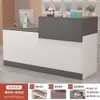 Mostrador de bar, mostrador de caja registradora, mostrador moderno minimalista para tienda de ropa, pequeña tienda de belleza y ropa para mujer, recepción famosa en internet