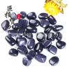Piedra rodante de arenisca azul con forma de piedra desnuda Arenisca azul piedra de arena dorada azul piedra dorada bonsái pecera bateo mineral