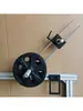 Alimentador de terminales máquina automática rollo de cinta de papel motor deflector de papel de desecho base de montaje de soporte portacinta resorte plato de presión