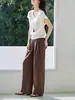 Camiseta de Manga Corta para Mujer 2026 Verano Nueva, Amigable con la Piel y Elegante, Cuello en V, Abotonada, Abertura, Holgada, Cómoda, Sencilla y Elegante