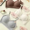 Chaleco térmico invisible de otoño e invierno para mujer, sin costuras, sin varillas, soporte lateral, que genera calor, realza la espalda y sujetador levanta-busto