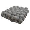 Cojín de sofá con nudo decorativo de estilo nórdico con diseño de Amazon para el hogar, cojín para silla y futón.