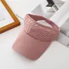 Nuevo Sombrero de Moda de Escamas de Pescado Transfronterizo con Parte Superior Abierta para Deportes al Aire Libre de Verano, Sombrero de Sol, Gorra de Béisbol Tejida Estilo Coreano