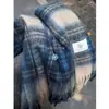 Colección de Bufandas de Mohair de Color Sólido de Otoño e Invierno, Bufandas Atmosféricas Estilo Coreano, Bufandas Chal Ampliadas y Engrosadas al por Mayor