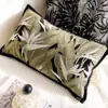 Cojín Decorativo Verde Estilo Francés Vintage para Sofá Cojín para Respaldo de Ventana Abuhardillada Sala de Estar Dormitorio Estilo Wabi-Sabi Funda de Cojín