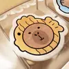Almofada de Inverno Capivara Imitação de Caxemira Banquinho de Dormitório Almofada Espessa para Mesa e Cadeira Almofada Especial para Varanda