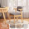 Mesa de Comedor y Sillas con Patas de Madera Maciza Rectangular Mesa Grande Alquiler Sala de Estar Hogar Mesa de Comedor Combinación de Mesa y Sillas para Restaurante de Comida Rápida