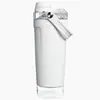 Taza Batidora Nueva Simple Escarchada, Taza Térmica de Acero Inoxidable 304 de Gran Capacidad, Botella de Agua Deportiva Portátil para Fitness al por Mayor