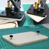 [Modelo de Brazo Oscilante] Máquina Manual de Troquelado, Máquina de Corte de Cuero, Máquina de Estampado con Troquel, Máquina de Corte Pequeña, Máquina de Cerveza