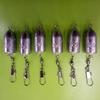 Suprimentos de equipamento de pesca por atacado bala chumbo pendente de pesca marítima rocha pingente Rod chumbo pingente reforçada conector bala pingente chumbo
