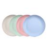 [Venta caliente transfronteriza] plato de paja de trigo 23cm plato grande plato de restaurante plato para bocadillos plato para frutas y bocadillos