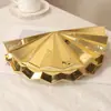 Bolso de Noche de Lujo Ligero Transfronterizo para Mujer, Elegante Bolso de Mano Lentejuelas con Cadena de Perlas en Forma de Abanico, Bolso de Noche Acrílico en Forma de Abanico