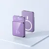 Carregador Portátil Power Bank Magnético Sem Fio de Carregamento Rápido Grande Capacidade 10.000 mAh Magsafe Fonte de Alimentação Móvel Design Criativo