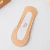 Meias de Algodão com Base de Borracha Antiderrapante Invisíveis para Gelo, Peça Única Antiderrapante, Meias de Algodão Femininas, Fabricante de Meias no Atacado
