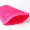 Alfombrilla aislante de silicona para cruzar la frontera para rizadores de pelo bolsa de almacenamiento para secador de pelo de peluquería bolsa aislante resistente a altas temperaturas anti-quemaduras