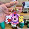 Novo Chaveiro Pingente Câmera de Projeção Ursinho de Desenho Animado Dia das Crianças Brinquedo Sacola de Presente Enfeites para Pendurar