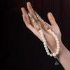 Fábrica Shenglian DIY Pulseira de Bodhi Xingyue com Bodhi de Jade Branco Contas para Rosário Especificação 6 x 8 Decorações para Homens e Mulheres
