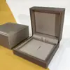 Caixa de joias de flanela de alta qualidade Caixa de armazenamento de joias Baú Caixa para broches Embalagem de joias da moda Caixa de presente Logotipo pode ser adicionado