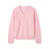 UauSuéter de lã australiana da Tasmânia, suéter de cashmere escovado, suéter de cashmere escovado de seda Puyuan