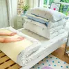 Juego de ropa de cama de tres piezas para dormitorio universitario de algodón, algodón puro, nuevo modelo 2026, sábana individual y funda de edredón, apto para todas las estaciones