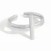 Anillo Cruz de Plata Femenino s925 Plata de Ley Diseño de Nicho Estilo ins Sentido Avanzado Personalidad Tendencia Anillo Abierto Anillo