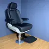 Asiento de Capitán, Fibra de Vidrio y Aleación de Aluminio, para Aplicación de la Ley, Turismo, Uso Oficial, Pesca, Yates y Conducción de Barcos