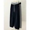 Pantalones casuales nuevos para mujer de talla grande, estilo coreano de otoño, con efecto adelgazante, corte tridimensional, cordón, cintura elástica y diseño de pierna recta.. 1024