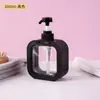 Frasco Dispensador de Loção de Água de Grande Capacidade para Viagens de Negócios, Shampoo, Gel de Banho, Loção, Frasco Vazio, Frasco de Plástico Tipo Push