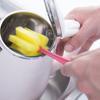 Cepillo para Tazas de Mango Largo para Uso Doméstico, Especializado para Limpiar Biberones y Vasos de Agua, Cepillo Esponja Limpiador y Quitamanchas con Mango Largo