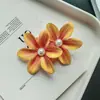 Pasador de Flor de Perla Phalaenopsis Pasador para Foto en la Costa Estilo Vacacional Pinza de Pato Lateral Accesorios para el Cabello Super Hada Tocado para Mujer
