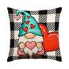 Funda de almohada para el Día de San Valentín Amazon Comercio exterior Transfronteriza Imitación de lino Decoración de boda para el Día de San Valentín Funda de cojín Funda de almohada de amor