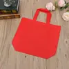 Bolsa não tecida bolsa tote LOGO bolsa de proteção ambiental impressão bolsa de compras publicitária em branco pronta entrega impressão urgente