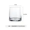 Vaso para Enjuague Bucal Estilo Hotel de Gama Alta para Uso Doméstico Estilo Ins B&B, Vaso de Vidrio Colorido Trapezoidal Resistente al Calor, Vaso de Whisky