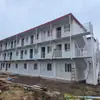 Sitio de Construcción de Casa Prefabricada Personalizada Dormitorio para Trabajadores Doble Capa Ensamblado Removible Casa Sencilla Casa Sencilla de Hierro de Acero Color