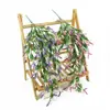 Planta Pendente Simulada Folhas de Hera Falsas Adequadas para Parede Jardim Familiar Decoração de Casamento Grama Colorida de Primavera Malte