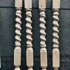 Patas de Mesa Vintage de Madera Maciza Estilo Francés, Hechas a Mano por Blogueros Populares para DIY, Patas de Mesa de Comedor, Patas de Mesa de Café, Patas de Gabinete de Madera, Patas Redondas de Madera