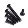 Grado 10.9 Negro Gb2673 Torx Avellanado Tornillos para Máquina Tornillos Antirrobo Agujero Torx Cabeza Plana M3M4M5M6-M10