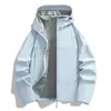 Jaqueta Softshell para Homens e Mulheres, à Prova de Vento e Impermeável, Jaqueta Softshell Lisa para Uso Externo, Jaqueta com Capuz Masculina, Jaqueta de Montanhismo