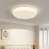 Lámparas Modernas Simples y Elegantes Estilo Crema LED Súper Brillantes Rectangulares Luz Principal de Pasillo Luz de Techo de Sala de Estar de Espectro Completo