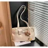 Bolso de Hombro Vintage de Diseño de Nicho 2026 Nuevo Bolso de Mano Simple de Moda para Viajes de Trabajo Gran Capacidad Bolso de Hombro de Moda