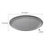 Juego de Vajilla Antigua de Doble Capa de Acero Inoxidable Transfronterizo Taza de Restaurante Plato Oval Multiusos Plato de Cena Occidental Bandeja Retro