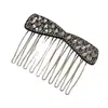 Accesorio para el Cabello de Pedrería con Forma de Lazo para Mujer Sensación de Alta Gama 2026 Nuevas Llegadas Adorno para el Cabello Peine para el Cabello Exquisito Elegante Versátil Accesorio para el Cabello